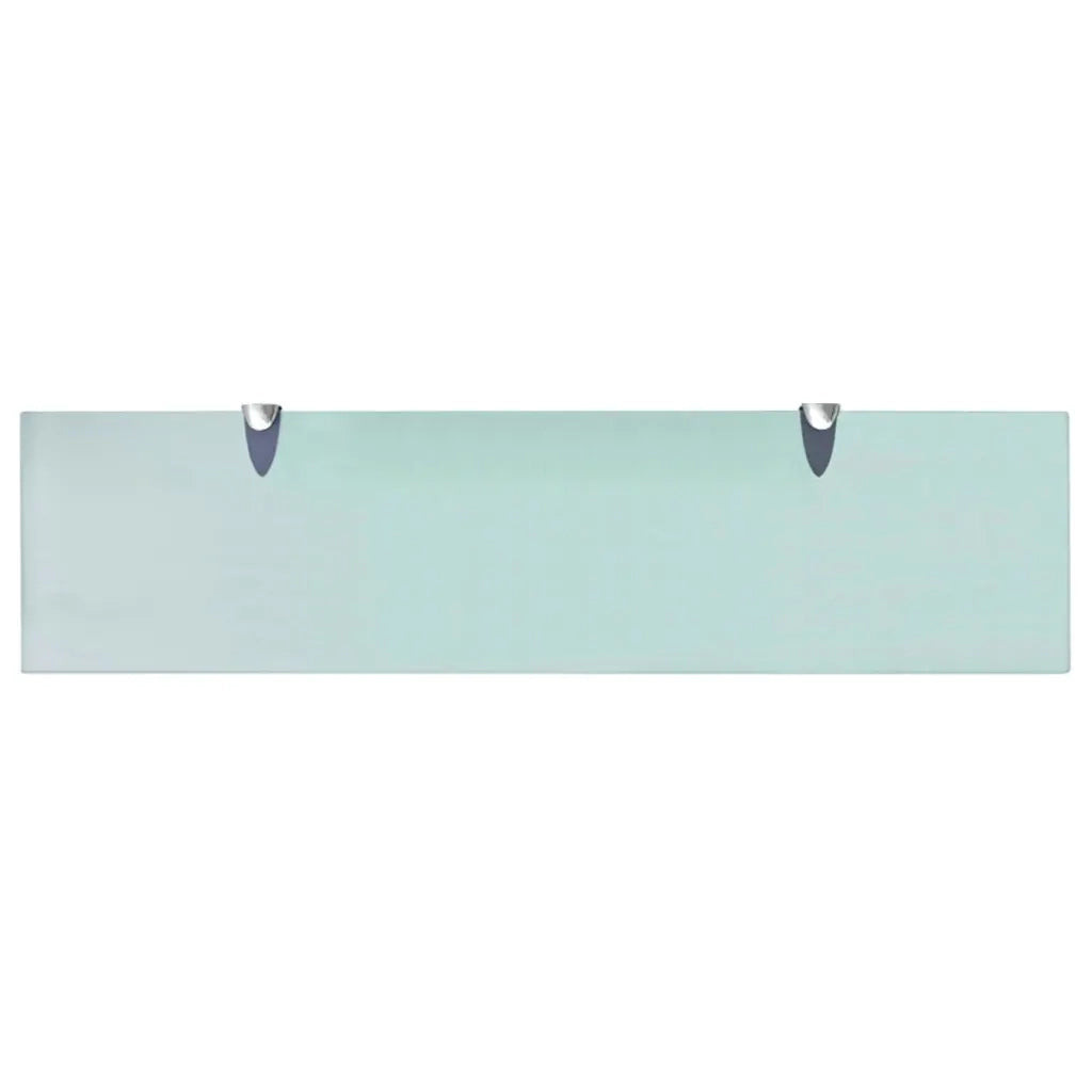 Mensole Galleggianti 2 pz in Vetro 80x20 cm 8 mm 3051523