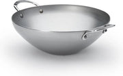 Wok in Mineral B con 2 manici Ø 28 cm - cucina - accessori da cucina