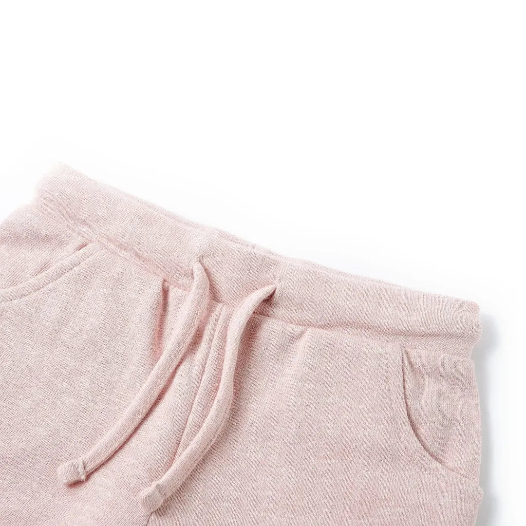 Pantaloncini per Bambini con Coulisse Rosa Chiaro Misto 116 CFW7283947