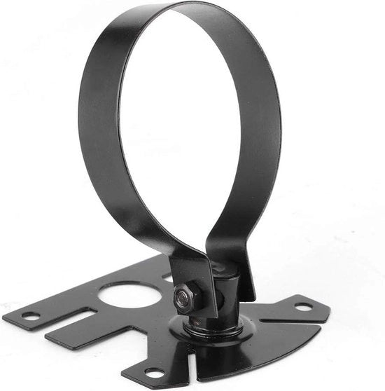 Montaggio per tubi da 2 polliche/52 mm per manometro da unico foro - nero - copertura per speedometer automatico - supporto per attrezzi - montaggio per tubi
