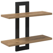 Scaffali flottanti Rovere Artigianale 40 x 15 x 40 cm 8012419