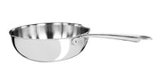 Padella in Acciaio Inox Finitura Lucida 3ply Mantecare 20 cm Agnelli