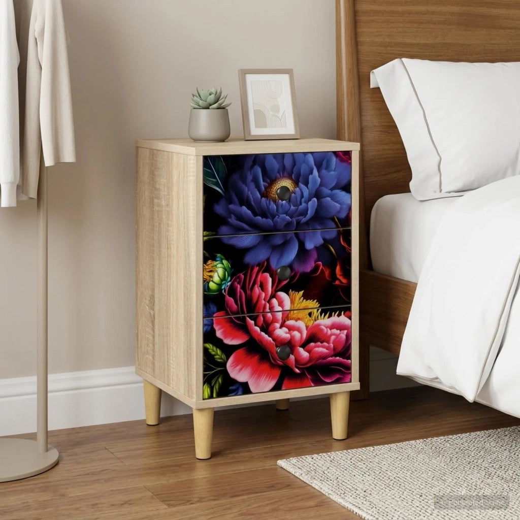 Armadio da Notte KIEL Rovere Sonoma 36 x 33 x 60 cm 8007297