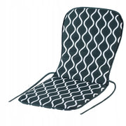 Cuscino KADAX per sedia da giardino, poltrona, balcone, terrazzo, con lacci, 37x75 cm, comodo