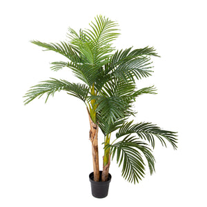 Pianta Artificiale Areca con Vaso H 165 cm