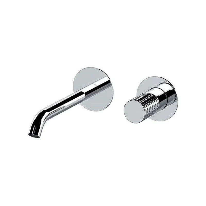 Miscelatore incasso per lavabo su due piastre tonde separate bocca 19 cm - serie Celebrity