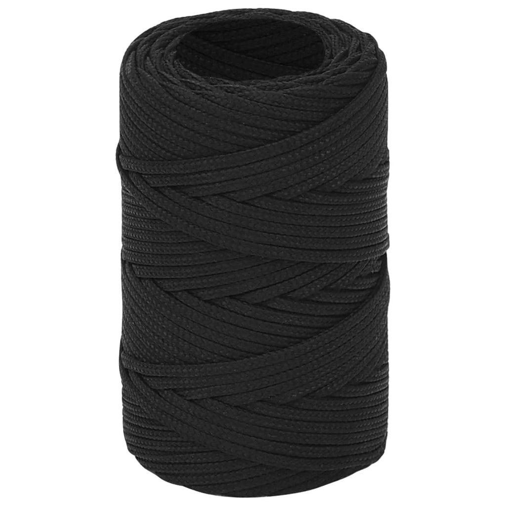 Corda multiuso 2 mm 500 m Nero PP 27 kg Carico massimo 3473230