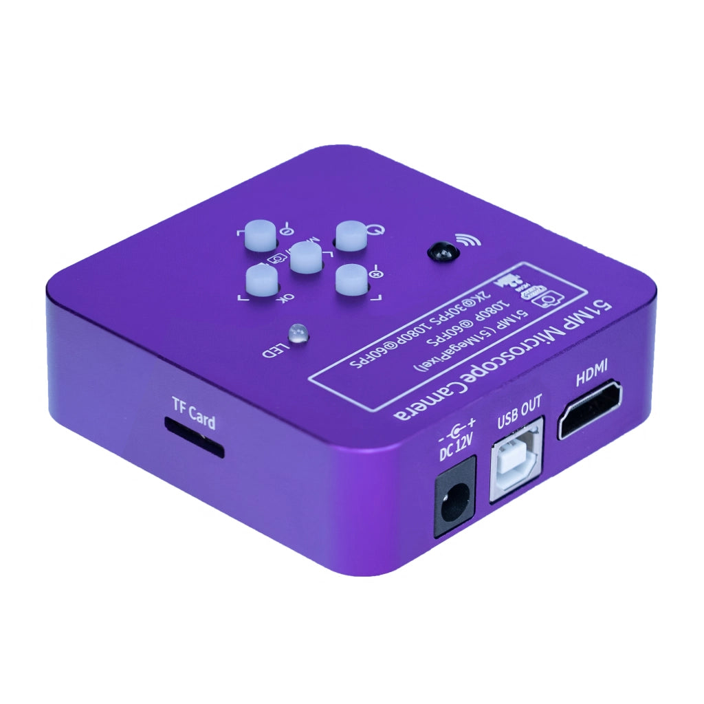 Camera Microscopica Puppis Pink PRO KMPPP-HDMI-USB 51MP – Alta Risoluzione 4K | HDMI e USB