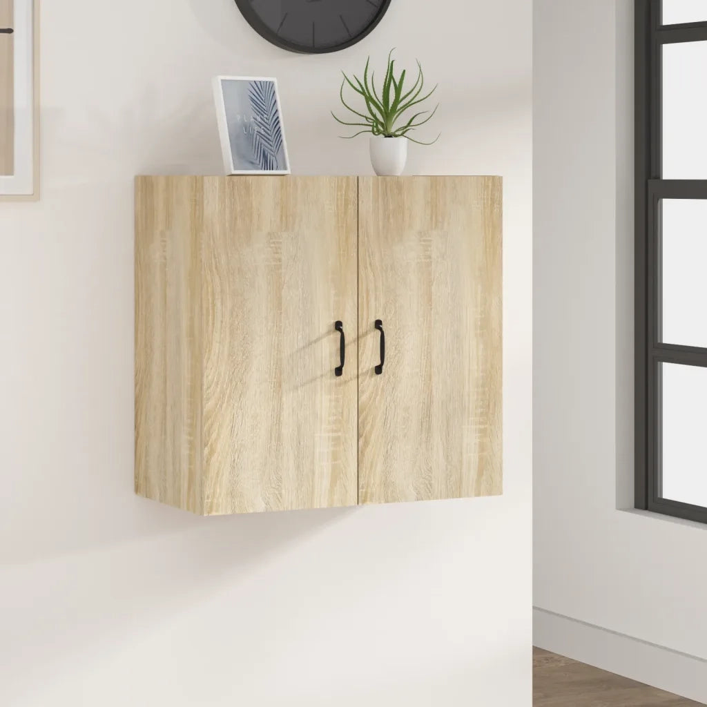 Armadietto a Muro Rovere Sonoma 60x31x60 cm Legno Multistrato 812900