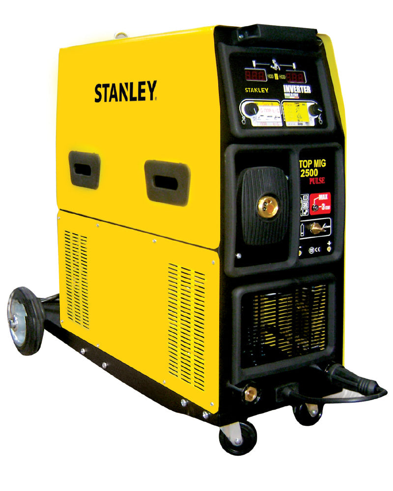 Saldatrice a Multiprocesso TIG MIG MAG MOG e MMA Inverter Stanley Top MIG 2500 Pulse