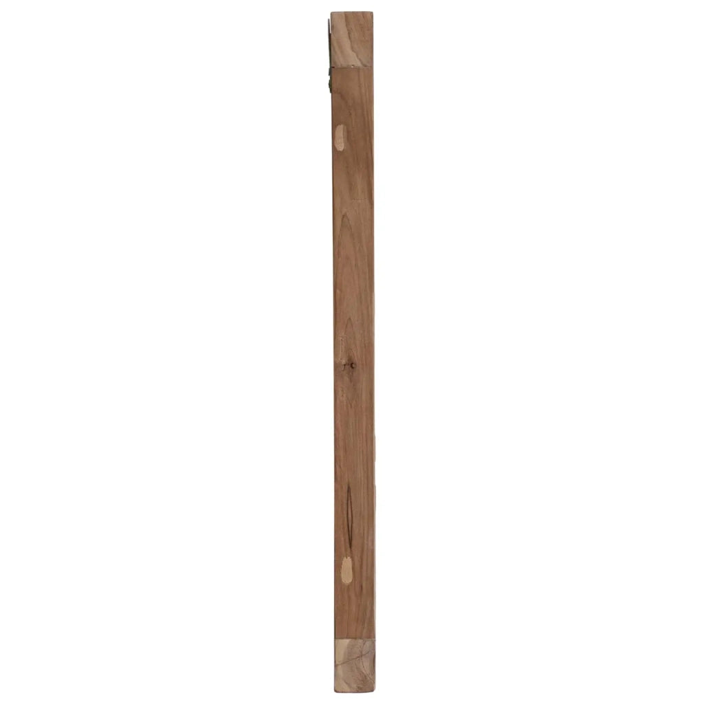 Testiera Naturale Legno di teak solido