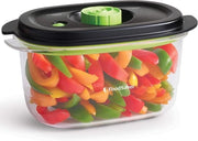 Contenitore ermetico a chiusura ermetica - perfetto per marinature - 1,2 l - BPA libero - lavabile in forno a microonde