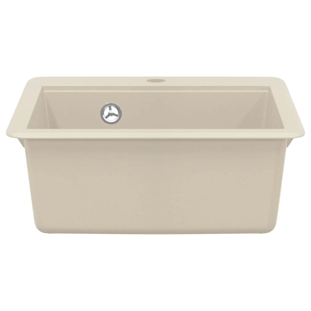 Lavello Beige 470 x 440 mm Granito CFW9576837