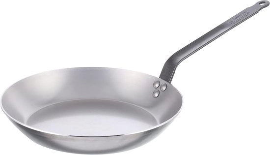 Pentola per Cottura - 30 cm - Argento - Acciaio di Carbone