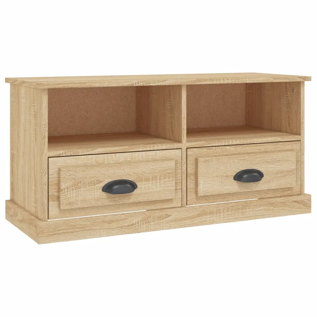 Mobile Porta TV Rovere Sonoma 93x35,5x45cm in Legno Multistrato 816467