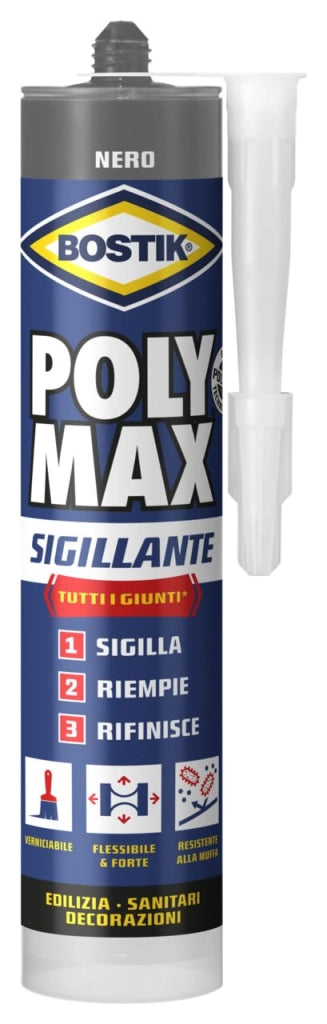 Bostik Polymax Sigillante Nero Ml 280