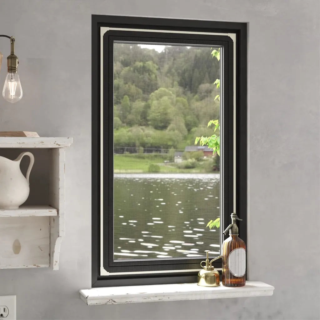 Zanzariera Magnetica per Finestre Bianca 80x140 cmcod mxl 95117