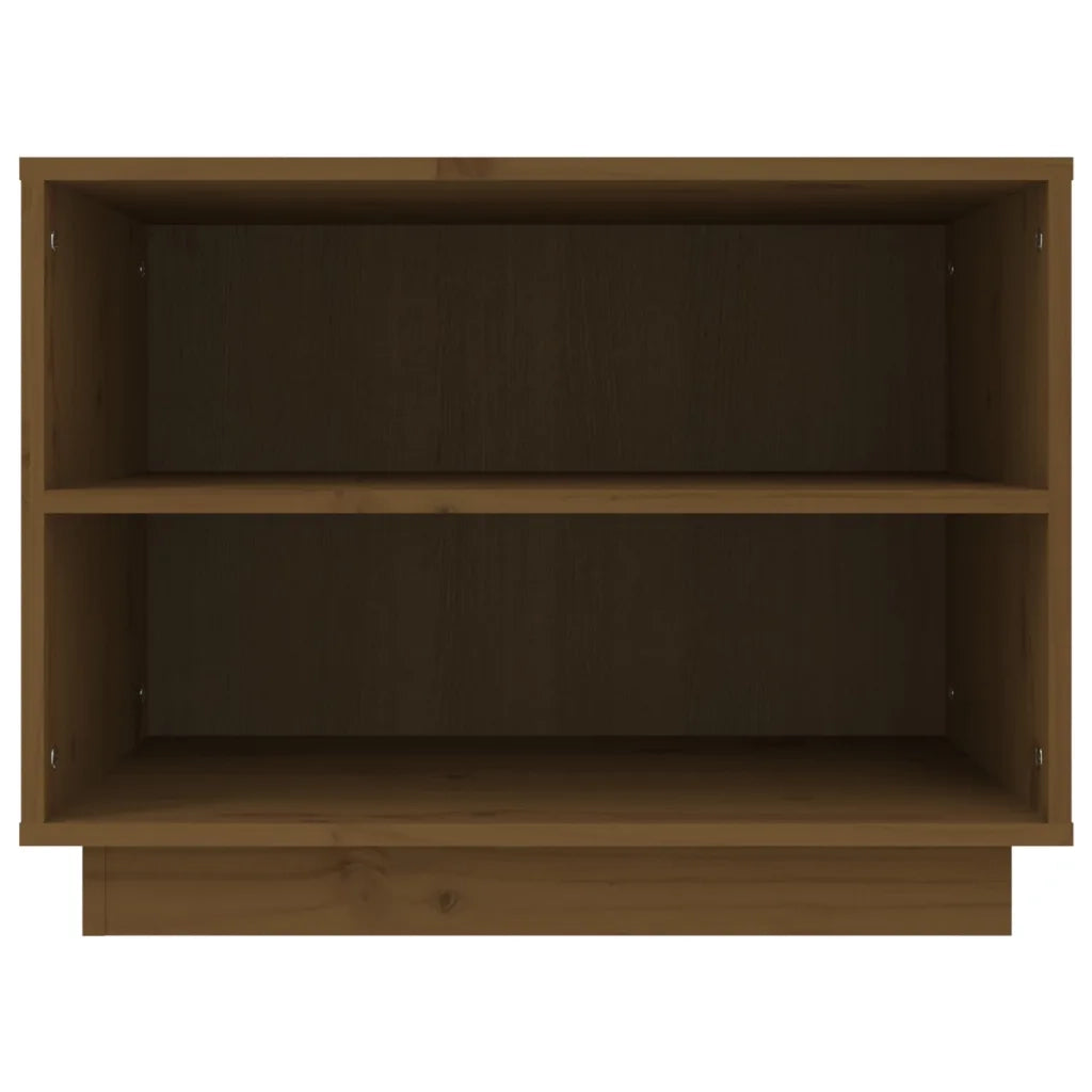 Scarpiera | Mobile per scarpe Marrone Ambra 60x34x45 cm in Legno Massello di Pino