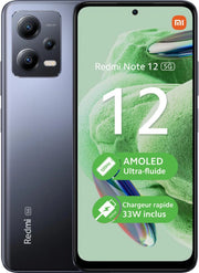 Redmi Note 12 5G Smartphone 4GB/128GB 6,67" Display 5000mAh 33W Fast Charging Snapdragon 4 Gen 1 (Black)