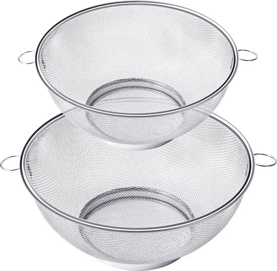 Squame per pentola in acciaio inossidabile da cucina 20 cm 26 cm - 2 pezzi con maniglie per squame per pentola