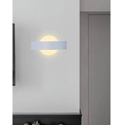 Trade Shop - Applique Led Parete 8w Bianca Doppia Emissione Lampada Luce 6500k 3000k 4000 E17 - -bianco Caldo      -