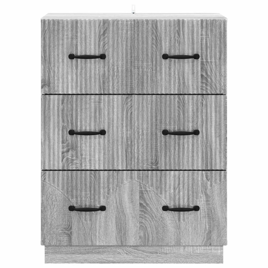 Mobile con Cassetti Grigio Sonoma 66 x 34,5 x 87 cm 895301