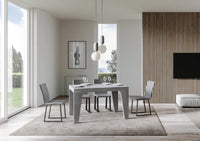 Tavolo Allungabile 130-390x90x77 cm Naxy Cemento