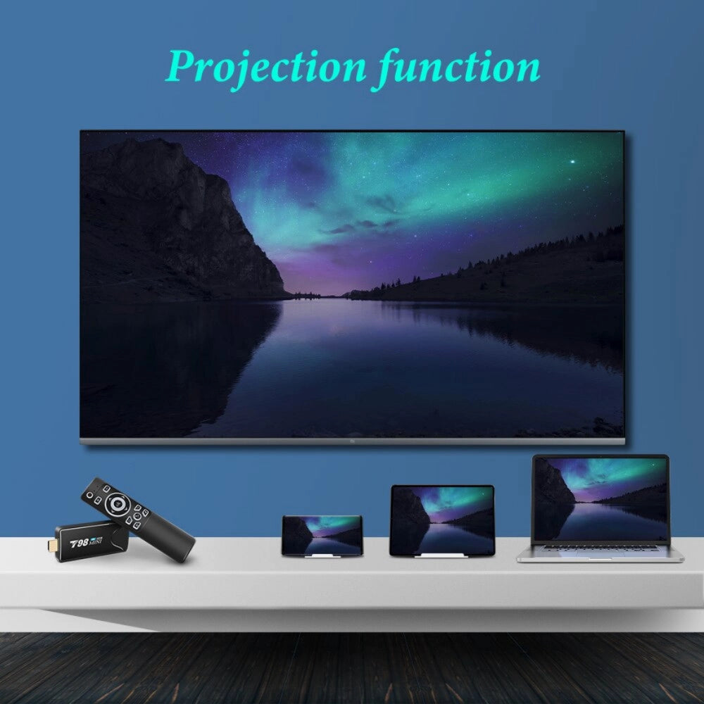 Trade Shop - Fire Tv Stick 4k Ultra Hd Con Telecomando Vocale Lettore Multimediale 8g + 128g -