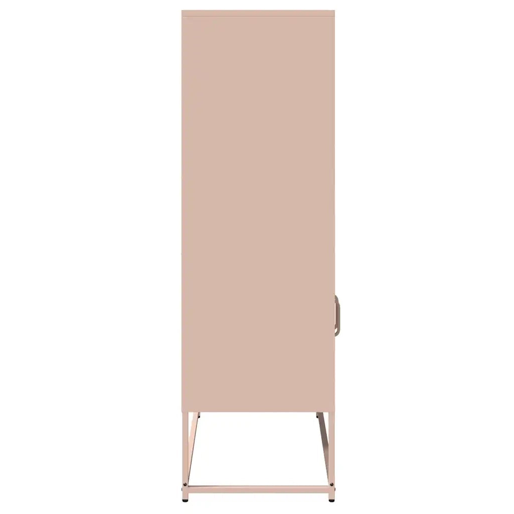 Credenza Rosa 68x39x123 cm in Acciaio 853369