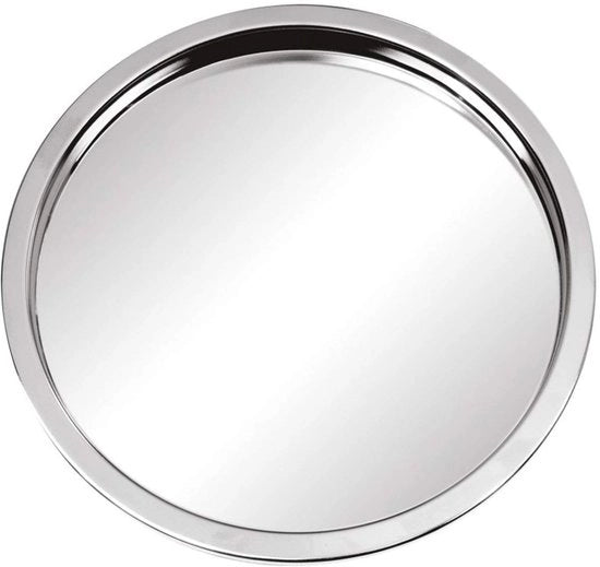 Flessini da tavolo in argento, sottopiani per bottiglie, D 15 cm, finemente argentati. Proteggono la tavola dalle macchie d'acqua e rendono le bottiglie più eleganti.
