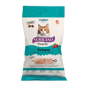 SERRANO SNACK GATTO 50G URINARY POLLO- SERRANO- 12,0 pz