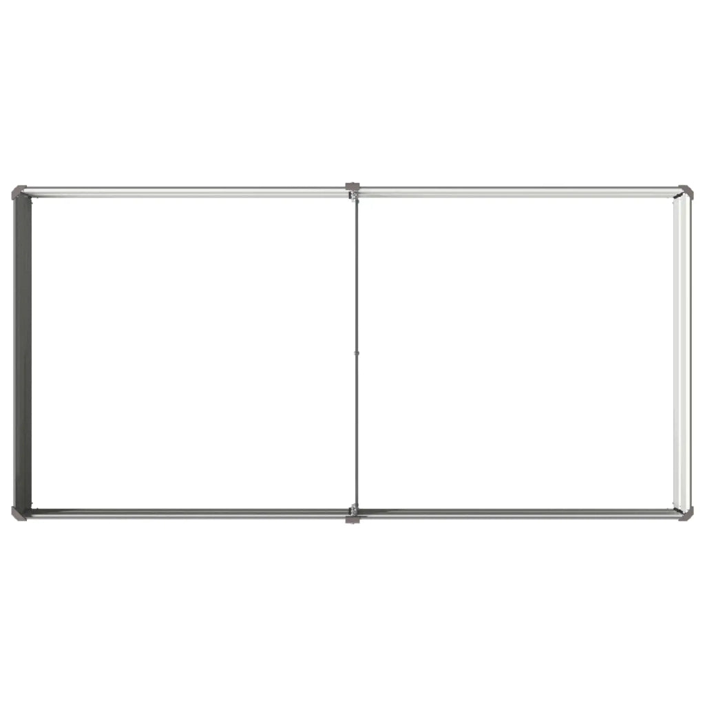 Letto rialzato da giardino Grigio 160 x 80 x 24 cm 8006475