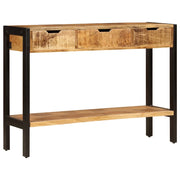 Credenza con 3 Cassetti 110x35x75 cm Legno Massello di Mango 247406