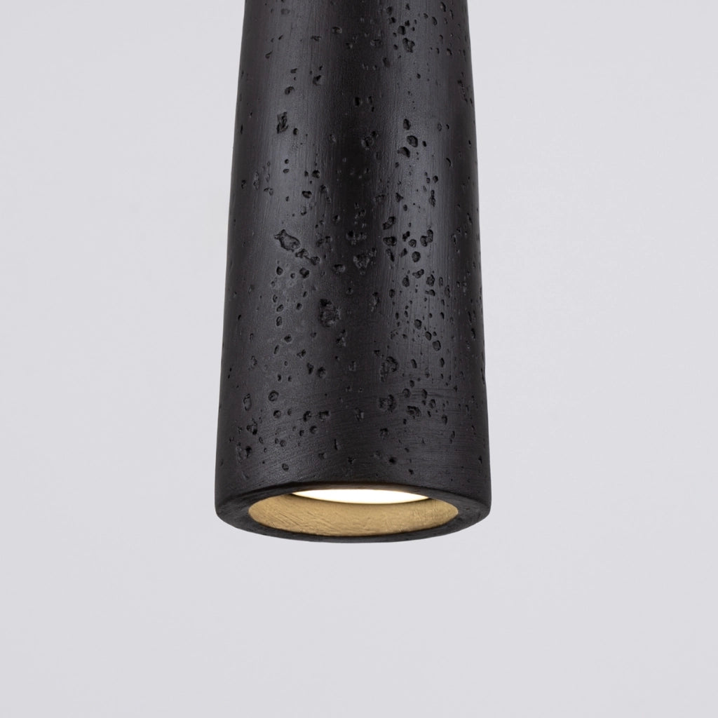 Lampada a sospensione industriale nera VOLTEA Pure Lume GU10 10W
