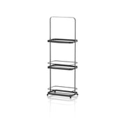 Scaffale/organizer da terra AUTOR nero