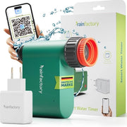 Timer per irrigazione Wi-Fi con controllo tramite app e comando vocale - Impermeabile all'acqua e alla polvere, installazione facile