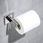 Supporto per le cinture di carta igienica da parete per la camera da bagno, acciaio inossidabile SUS304, cromatura lucidata, cromatura lucidata