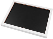 Quadro di Presentazione A4 - Disegno Aperto - Bianco - Facile da Sostituire - Finitura Stilizzata - Adatto per Foto e Certificati - Listino