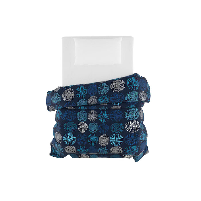 Trapunta Invernale Matrimoniale Stampata in Microfibra 200gr Double Face Ipnotic