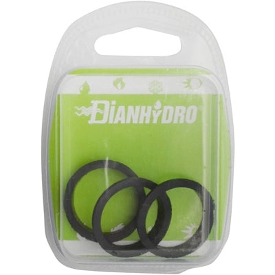 3 PZ GUARNIZIONI CONICHE NERE BLISTER- pz.3 - Diam. mm 50- FAIDF- pezzi 1
