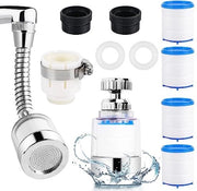 Filtro acqua per rubinetto - Filtro di connessione per rubinetto - Rubinetto filtro per cucina
