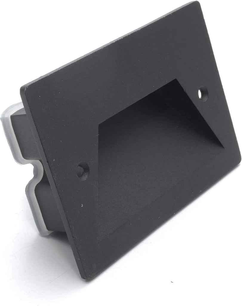 Faretto segnapassi da incasso nero per esterno IP65 3W LED integrato luce calda, naturale o fredda Colore della luce: Luce calda