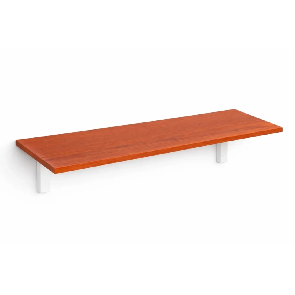 Mensola da Muro da appoggio in Legno nobilitato spessore 1,8 cm in colore Ciliegio 70x30 cm
