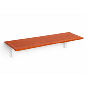 Mensola da Muro da appoggio in Legno nobilitato spessore 1,8 cm in colore Ciliegio 70x30 cm