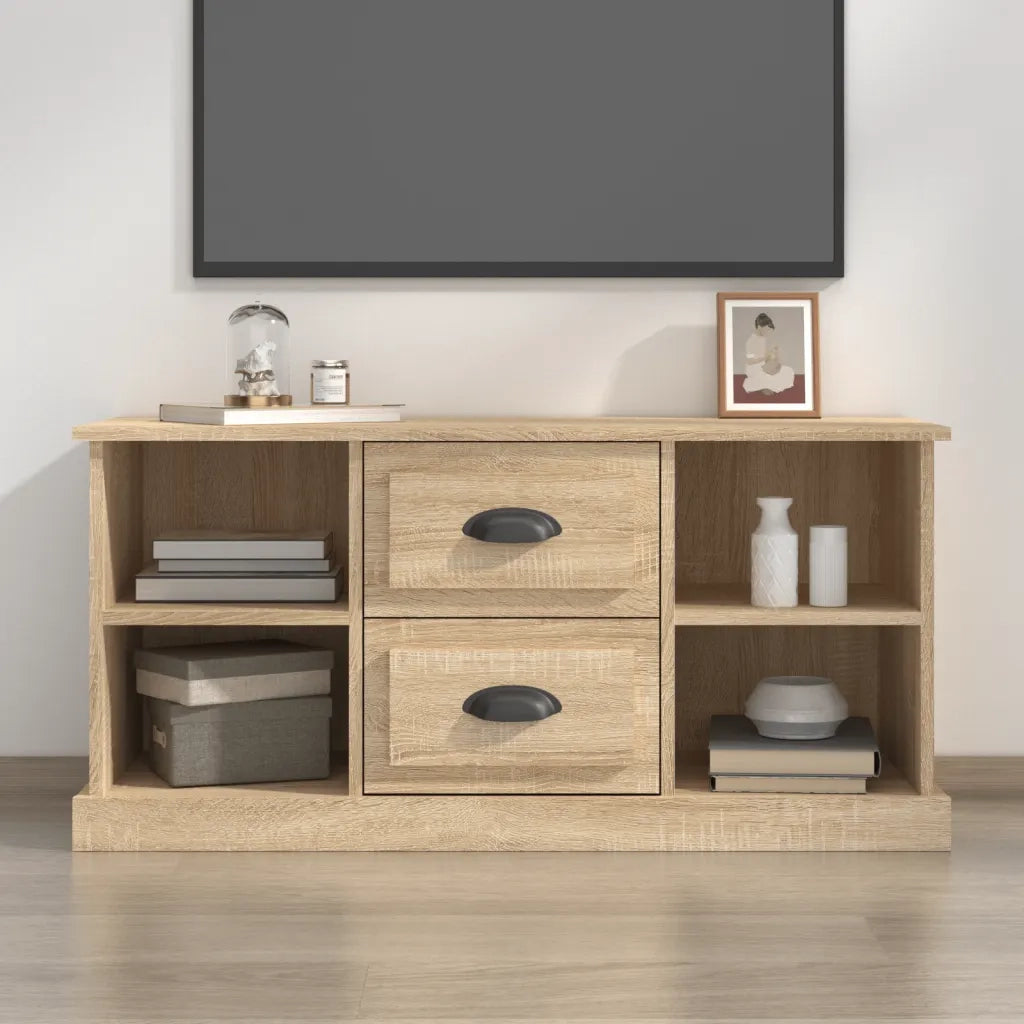 Mobile Porta TV Rovere Sonoma 99,5x35,5x48 cm Legno Multistratocod mxl 127101