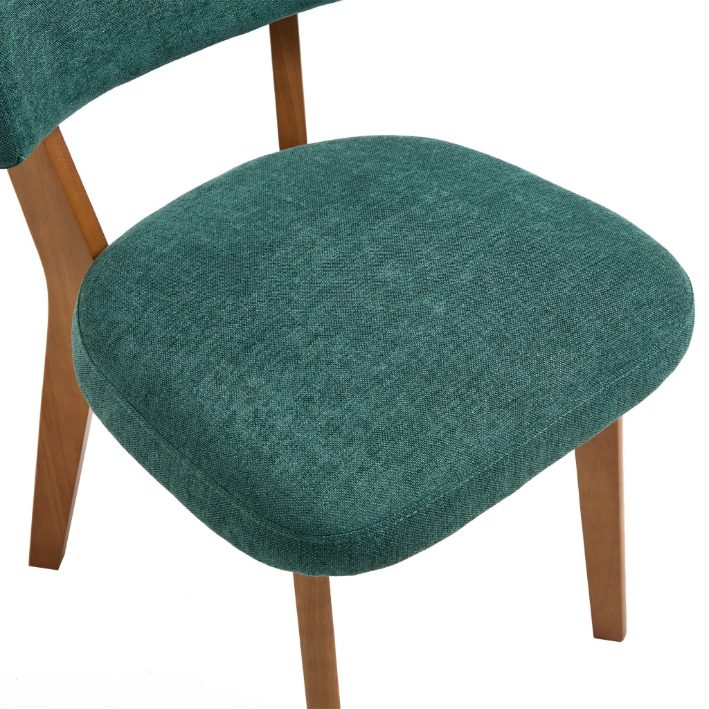 SEDIA da pranzo Set da 2 pezzi 54,5x47x77 cm Legno Verde