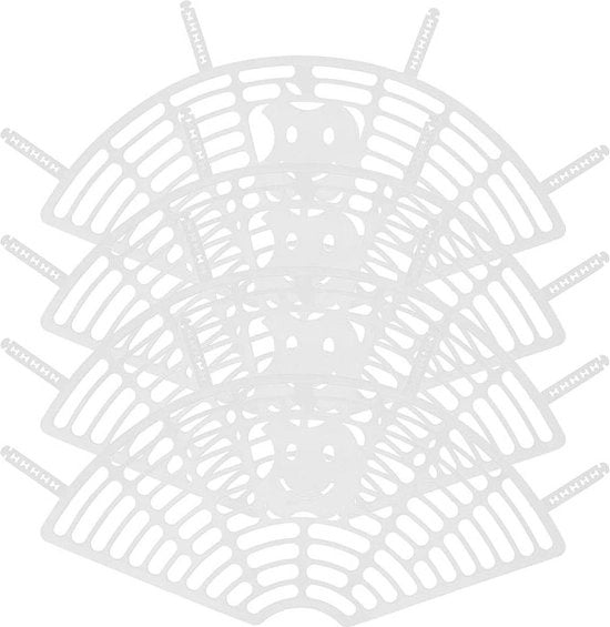 Protezione per Gomiti Posteriori in Plastica - 4 Pezzi Sicuri per Bicicletta - Accessori per Bicicletta.