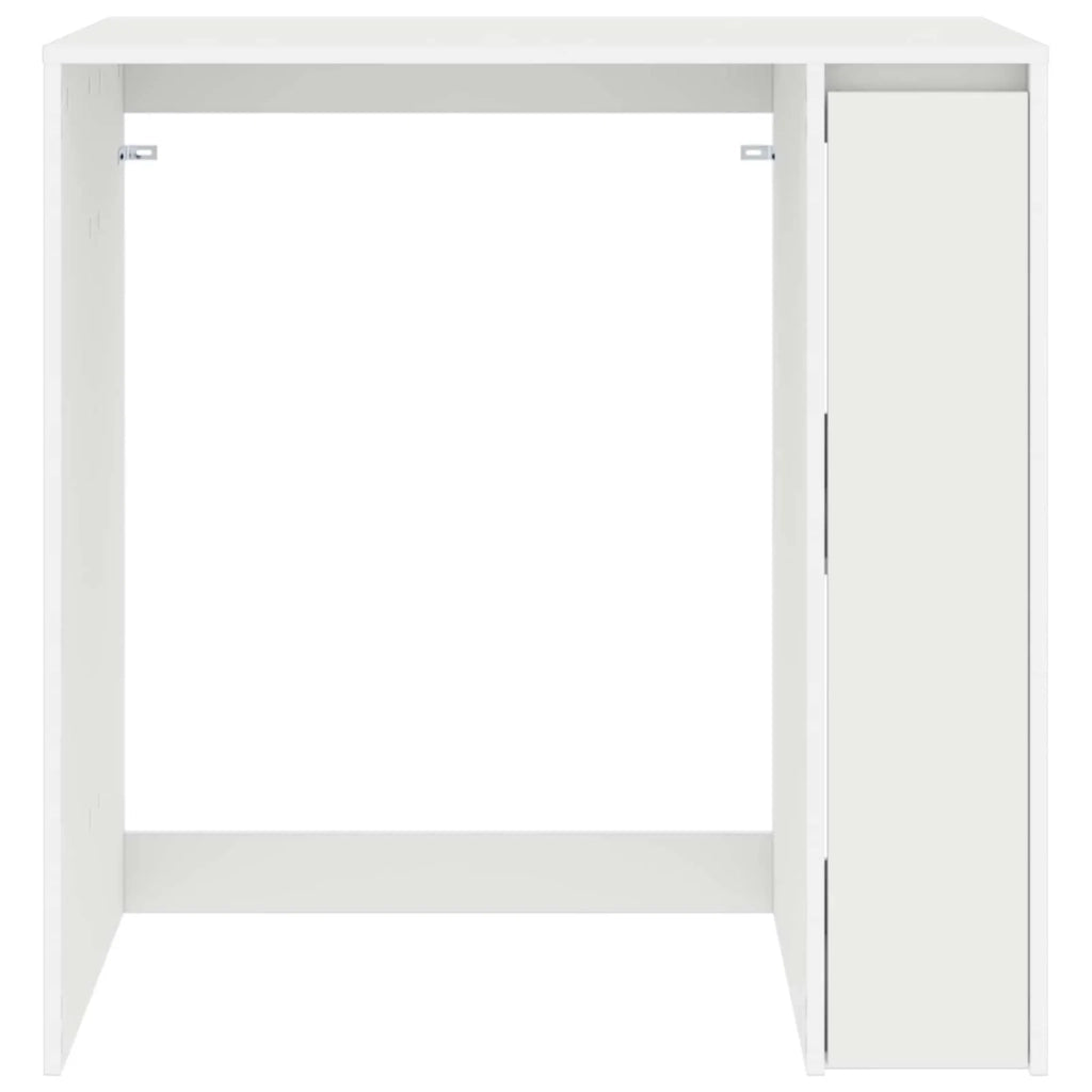 Mobiletto per lavatrice con porta Bianco 87 x 60 x 89 cm