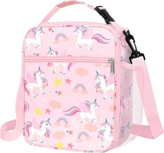 Borsa da Pranzo Isolante per Bambini con Osservatorio per Biberon per Scuola