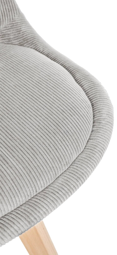 Set 4 Sedie Pranzo Linares Beige,Cordone